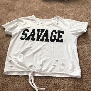 Shirt, fits like a small. Brand new, no tags